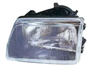 Réduction Phare optique avant gauche pour FIAT CINQUECENTO 1992-1998, H4, électrique, Mod. SPORTING, corps noir, Neuf