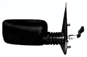 Rétroviseur droit mécanique pour FIAT CINQUECENTO 1992-1998, noir, Neuf Réduction