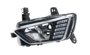 Feu antibrouillard avant droit à LED pour VOLKSWAGEN POLO VI phase 1 2017-2021, feu de jours, corps noir, Neuf Must-Have