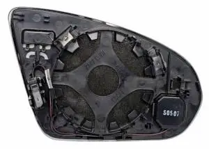 Miroir de rétroviseur extérieur gauche pour MERCEDES CLASSE A depuis 2018 (W177), asphérique, dégivrant, avec support de fixation, BLIS, anti-éblouissement, Neuf Remise