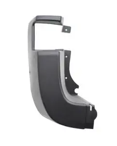 Crosse/Coin de pare chocs arrière gauche pour FORD TRANSIT Mk8 phase 2 depuis 2019, noire, Neuf Haute Qualité