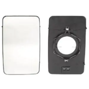 Verre rétroviseur extérieur supérieur droit/gauche pour IVECO DAILY CITY 2000-2006, avec support fixation, Neuf Expédition Rapide