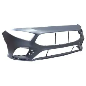 Promotion Pare-chocs avant pour MERCEDES CLASSE A AMG/AMG LINE depuis 2018 (W177), 5 portes, cache crochet, trous radar + supports, Neuf à peindre
