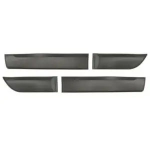 Kit Moulures de portes pour DACIA DUSTER II phase 1, depuis 2018, 4 pièces, noires, Neuve Bon Plan