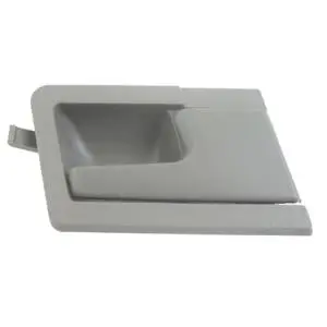 Poignée de porte avant droite intérieure pour VOLKSWAGEN TRANSPORTER T4 phase 1 1990-1996, grise, Neuve Haute Qualité