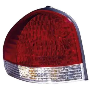Feu arrière gauche pour HYUNDAI SANTA FE I phase 2, 2004-2006, rouge/incolore, Neuf Offre Limitée