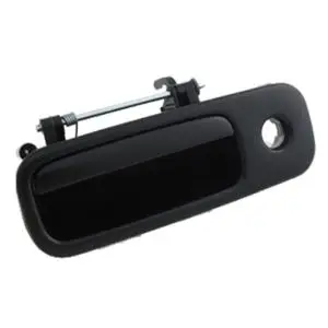 Poignée de porte hayon arrière extérieure pour VOLKSWAGEN GOLF IV 1998-2003, trou clé, noire lisse, Neuve Vente Flash