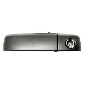 Prix Cassé Poignée de porte avant gauche extérieure pour FIAT PANDA II phase 2 2009-2012, trou clé, noire, Neuve