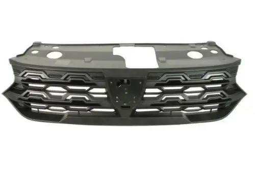 Nouvelle Collection Grille de radiateur pour DACIA SANDERO STEPWAY III phase 1 depuis 2021, moulure chromée, noire, Neuve