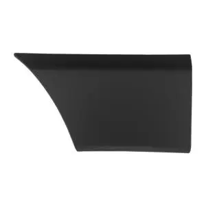 Moulure bouchon latérale sur panneau arrière gauche pour RENAULT MASTER III phase 3, depuis 2019, Noire 34 cm, châssis court-moyen, Neuve Authentique