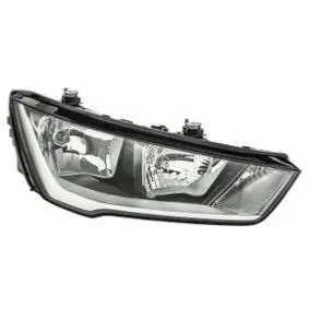 Phare Optique avant droit pour AUDI A1 2014-2018, H7+H15+-HY21W, chromé, Neuf Expédié Aujourd’hui