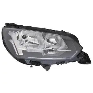 Offre Exclusive Phare optique avant droit pour PEUGEOT 208 II phase 1 2019-2023, H18-H9-PY21W, Neuf