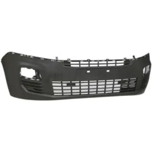 Pare chocs avant pour FIAT DOBLO III phase 1 depuis 2022, noir gaufré, cache crochet, Neuf Livraison Gratuite