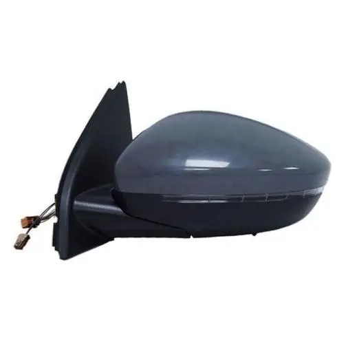 Petit Prix Rétroviseur électrique extérieur gauche pour PEUGEOT 308 II phase 2 T9 2017-2021, dégivrant, rabattable électriquement, feu clignotant, lumiere de courtoisie, 10 pins, Neuf à peindre