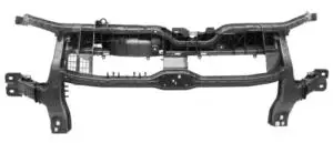 Paiement Sécurisé Masque Armature face avant pour FORD TRANSIT Mk8 phase 2 depuis 2019, en plastique, Neuve