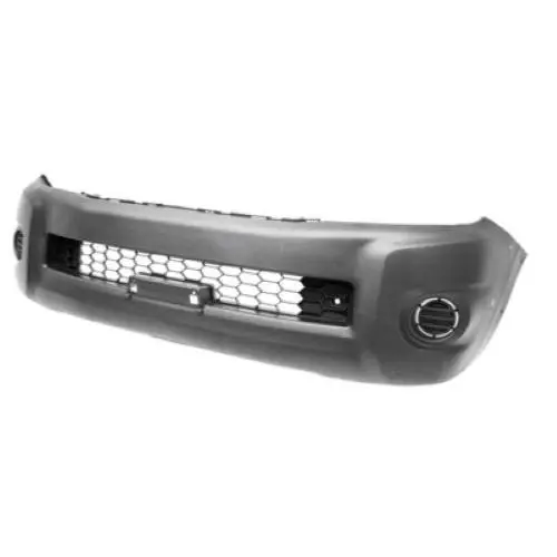 Prix Promo Pare chocs avant pour TOYOTA HILUX PICK UP 2008-2011, noir gaufré, trous élargisseur, Neuf